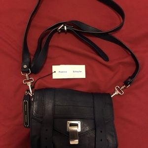 Proenza Schouler PS1 Mini Indigo Crossbody